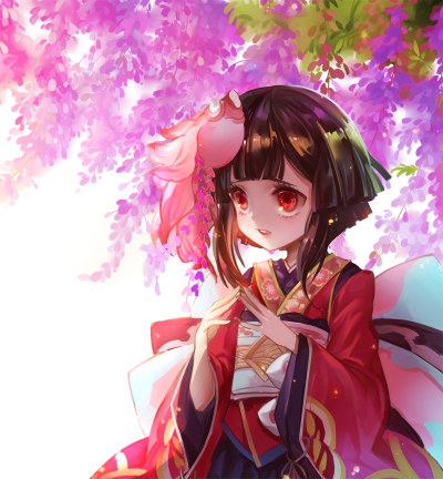 阴阳师 神乐 绘师：葵小小就是冉妈没错（pixiv id=3735637）本作品pixiv id=67617742