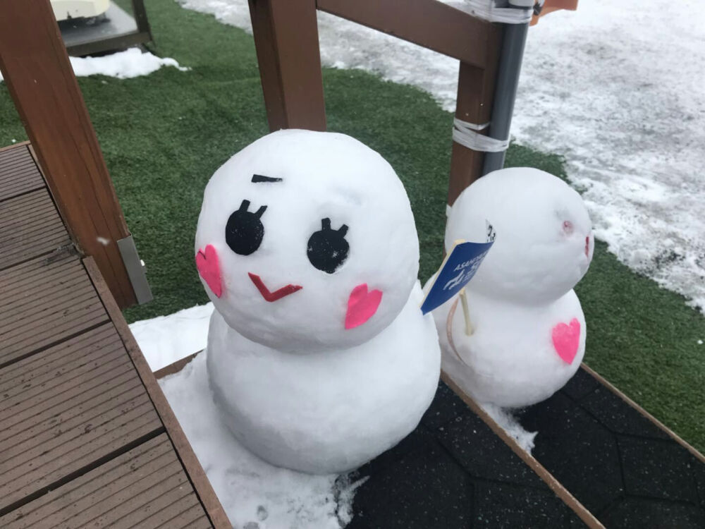 旭山动物园雪人⛄️