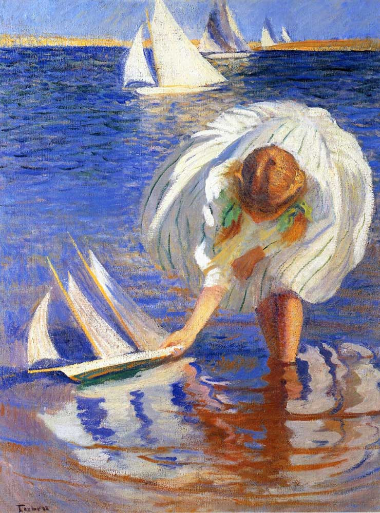 Edmund Charles Tarbell 美国印象派画家（1862年- 1938年）