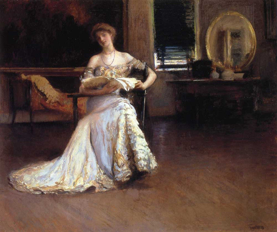 Edmund+Charles+Tarbell（1862年4月26日-+1938年8月1日）美国印象派画家。