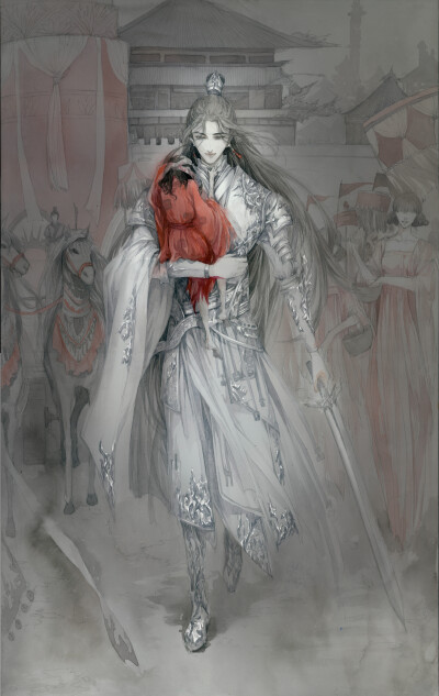 〔 天官赐福 〕仓鼠沫子 绘