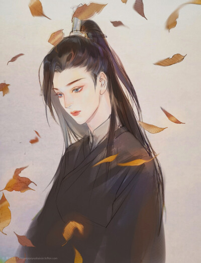 〔 天官赐福 〕枕酒漱石 绘