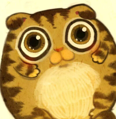 泡面画的喵，头像