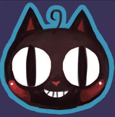 泡面画的喵，头像