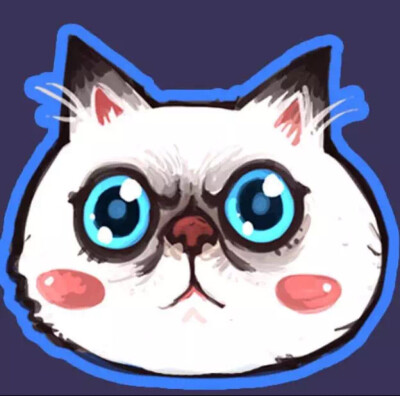 泡面画的喵，头像