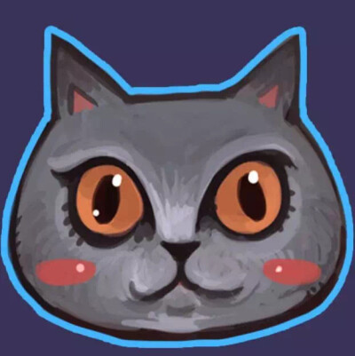 泡面画的喵，头像