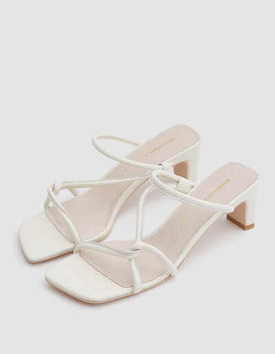 Willow Heel in Cream