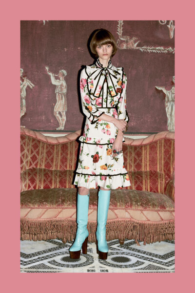 Gucci 2016 早秋系列LookBook 创意总监 Alessandro Michele 将古驰带入异域仙境，纯稚又华丽，浪漫而艺术～