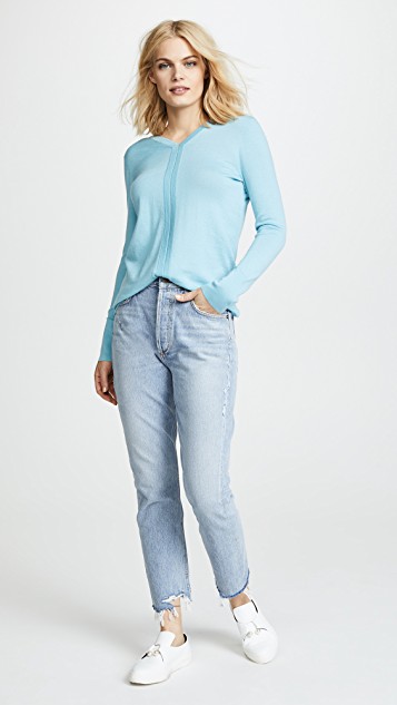 TSE Cashmere V Neck Cashmere Sweater