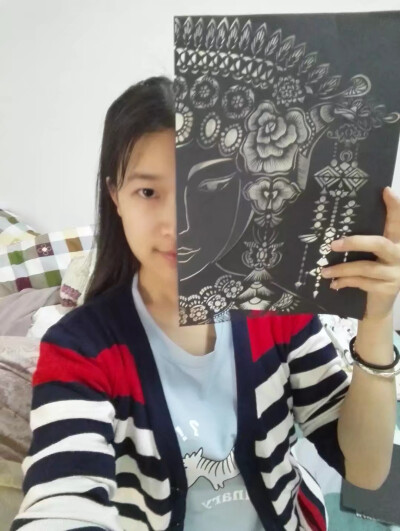 刻纸——《脸谱》