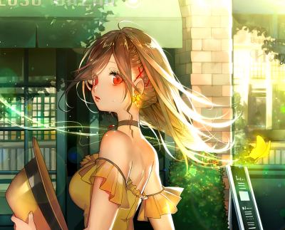 夏风 绘师：あやとき（pixiv id=2630681）本作品pixiv id=60813594