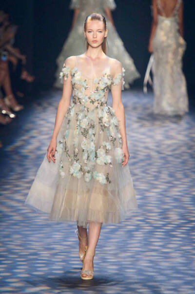 Marchesa Spring 唯美仙女裙 浪漫而梦幻 ​​​