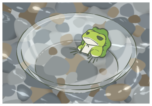 旅行青蛙 旅かえる 蛙儿砸的日常生活 我家的呱崽崽 孤独的崽子(´･ᆺ･`)