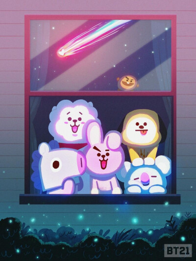 BT21
Van Koya RJ Shooky Mang Chimmy TATA Cooky
动图 GIF