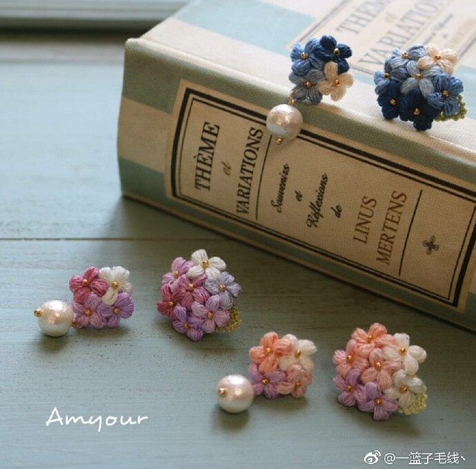 #Instagram美图欣赏# 花朵小饰品~ins:amyour1123 ​​​​