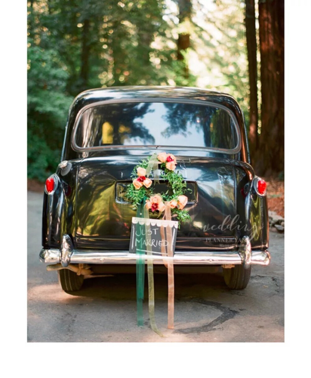 #wedding car