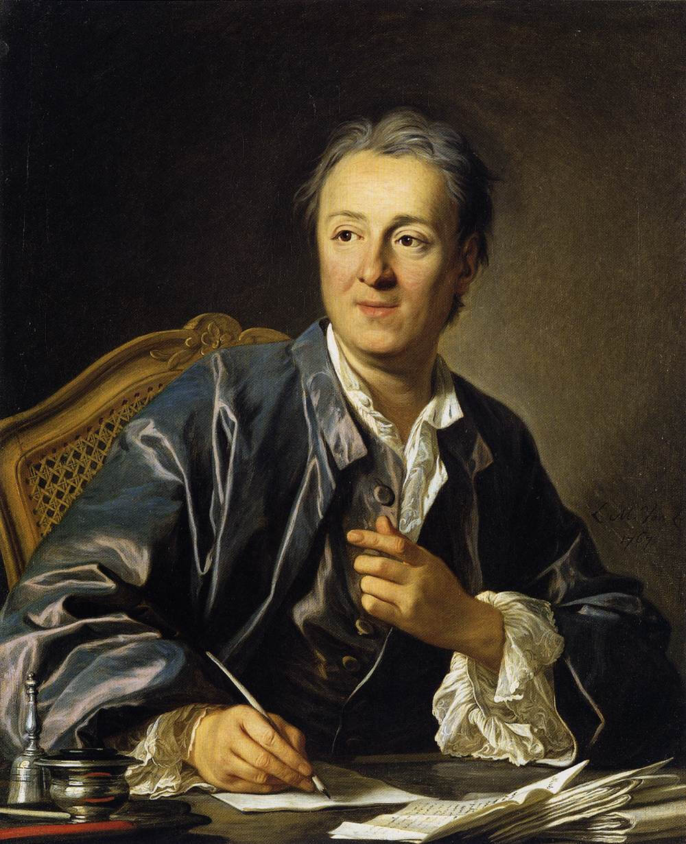 德尼·狄德罗（Denis Diderot，1713年10月5日-1784年7月30日），出生于法国郎格勒，法国启蒙思想家、唯物主义哲学家、作家、百科全书派代表人物，毕业于法国巴黎大学。他的热忱和顽强使他成为百科全书派的领袖，第一部法国《百科全书》主编，同时著有《对自然的解释》以及《达朗贝和狄德罗的谈话》等。