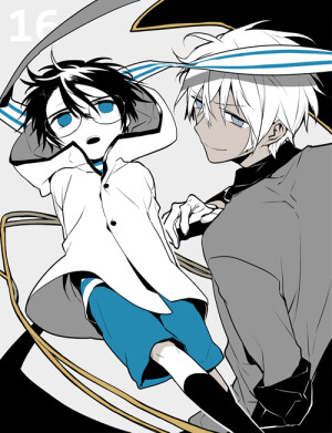 p站搬运+安室透+柯南+降谷零+波本+银魂+坂田银时(客串）赤井秀一+世良真纯+萌+头像+黑白+唯美壁纸+同人