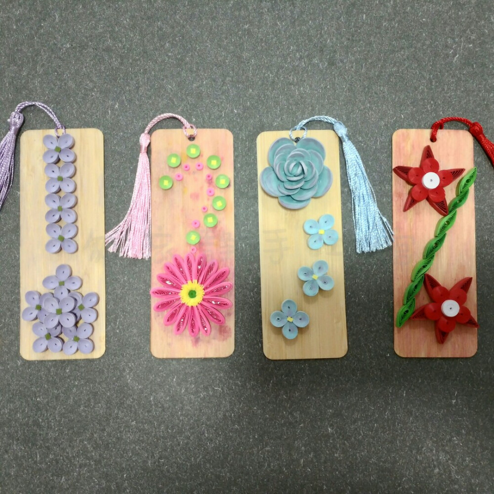 衍纸饰品符号书签