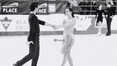 加拿大花滑运动员 Tessa Virtue&Scott Moir 图片来源YouTube视频截图