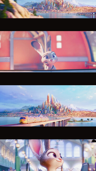 手机壁纸 疯狂动物城 拼接壁纸