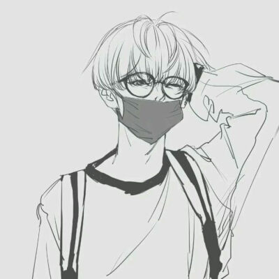 人物头像+口罩男头像+动漫人物