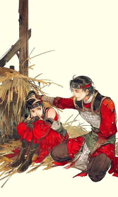 剑网三 天策 绘师：伊吹五月/伊吹鸡腿子