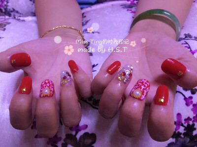 自己做过的美甲