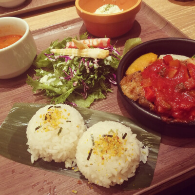 樱岛。鸡排定食