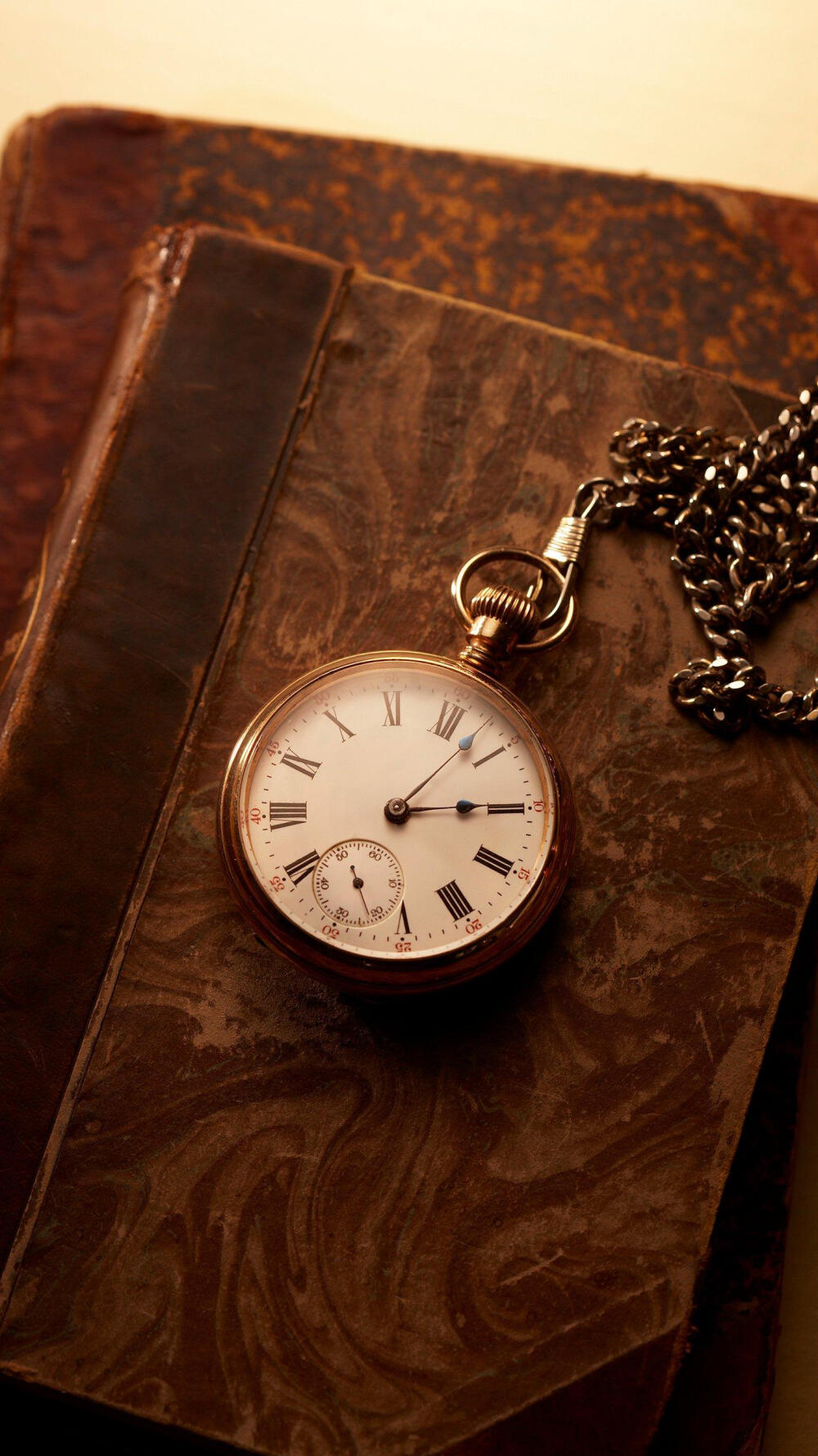 老式怀表华为杂志锁屏