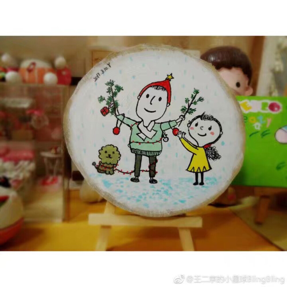 木片画
