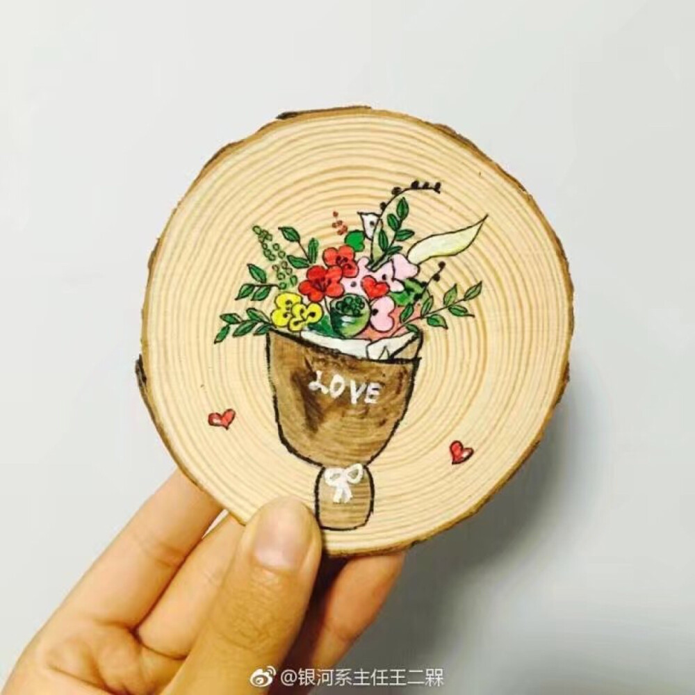 木片画