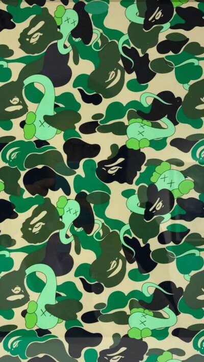 Pidan｜Bape × KAWS