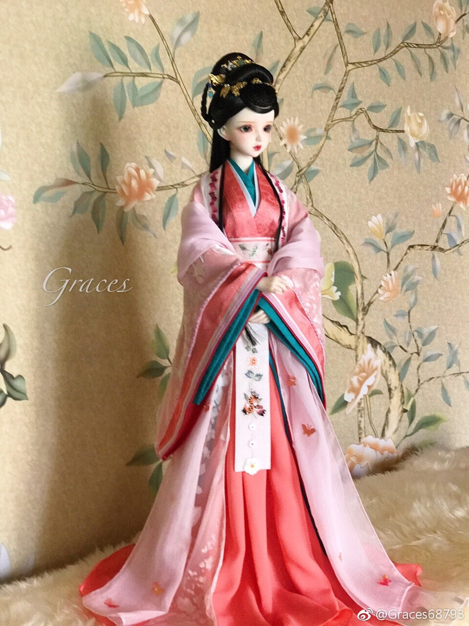 古风美人 SD娃娃 BJD 玩具 人偶 壁纸 萌物 