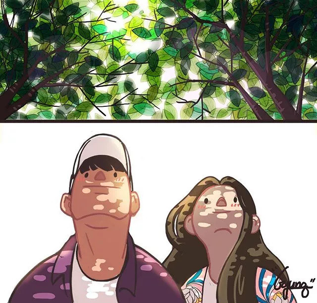 韩国插画师kyuyoungleeinsgyungstudio