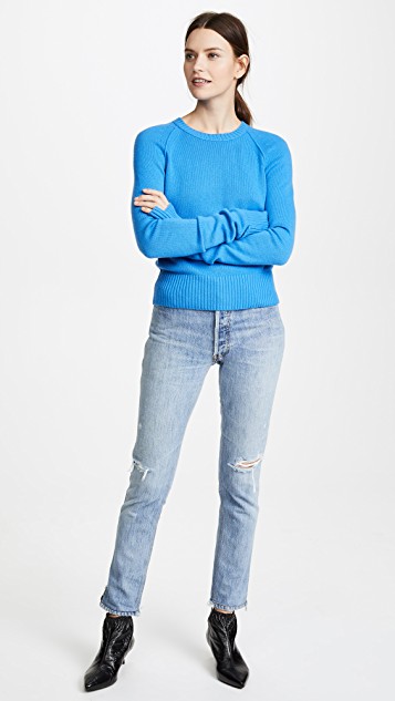 Helmut Lang Shrunken Cashmere Sweater