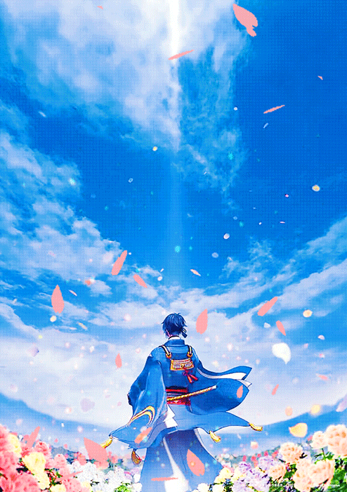 glf动图#『刀剑乱舞宴奏会 公式』三日月宗… - 堆糖,美图壁纸兴趣