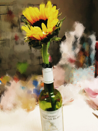 抢救了一支小花花