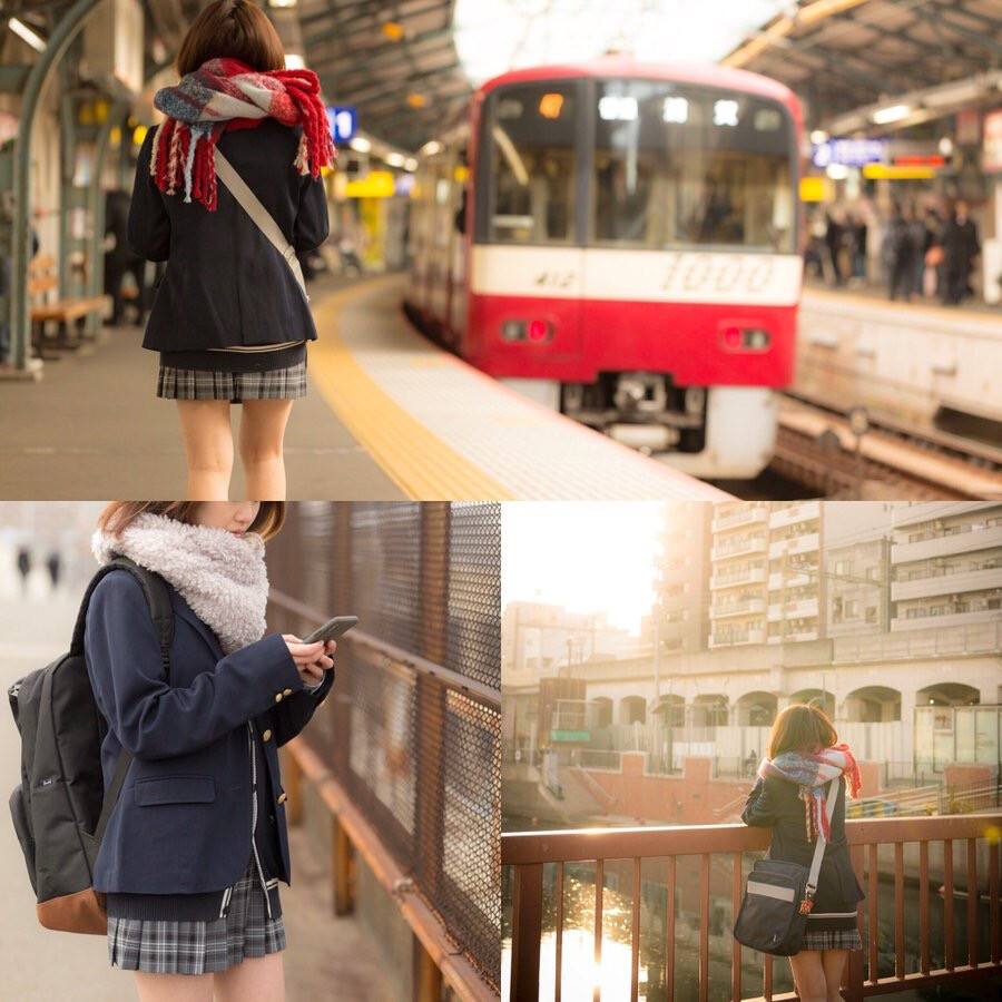 jk制服 日本女子高中生 日系 写真 摄影 搬运 侵删 