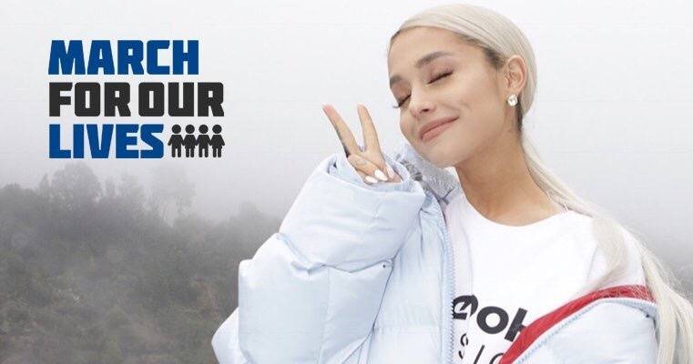 ArianaGrande"MarchForOurLives"