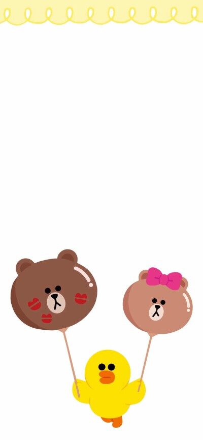 Line Friends 布朗熊 ➕ 可妮兔