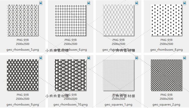 黑白几何三角图形折线条波点图案花纹底纹无缝背景JPG素材jpg49