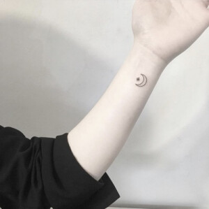 HGE TATTOO 独家手绘 防水纹身贴 暗黑月亮星星纹身贴  522