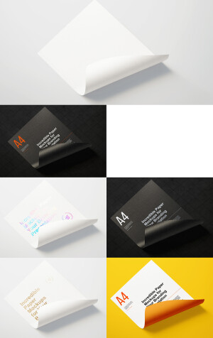 Free Paper Mockups