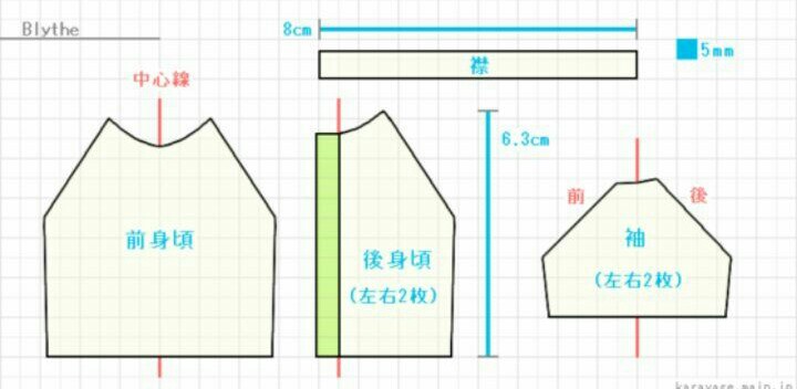 娃衣制作图纸