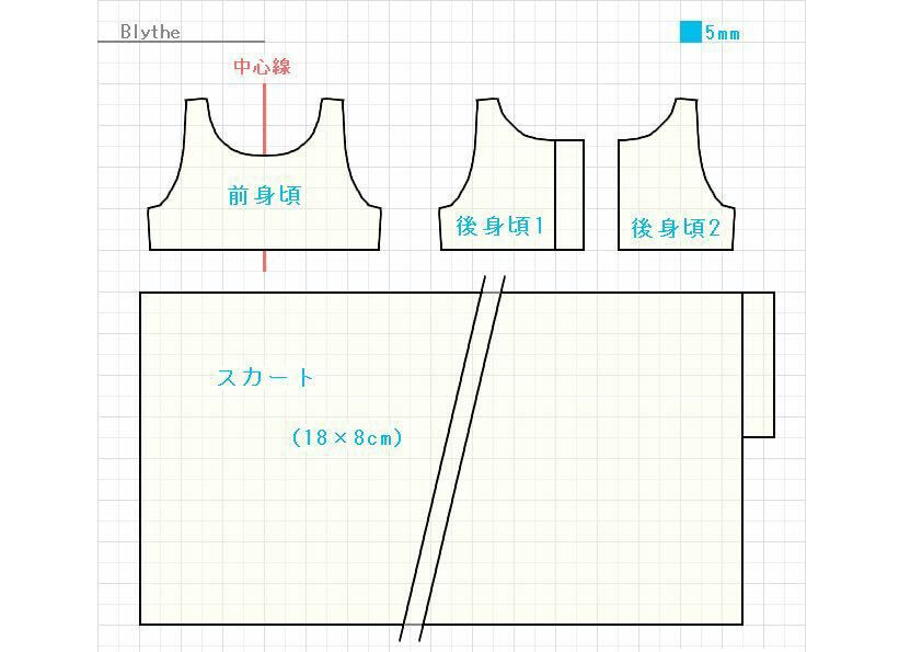 娃衣制作图纸