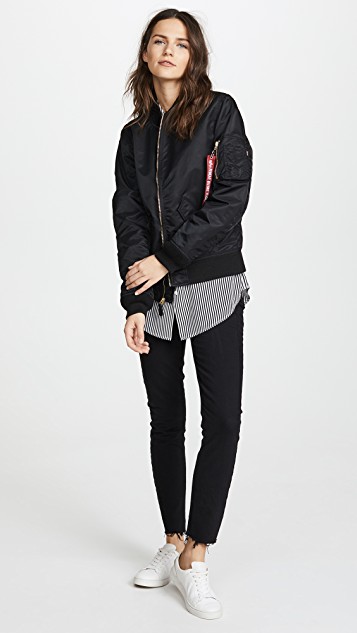Alpha Industries 绑带短夹克