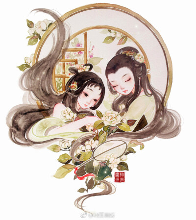 〔古风美人〕绘师：绯园画姬