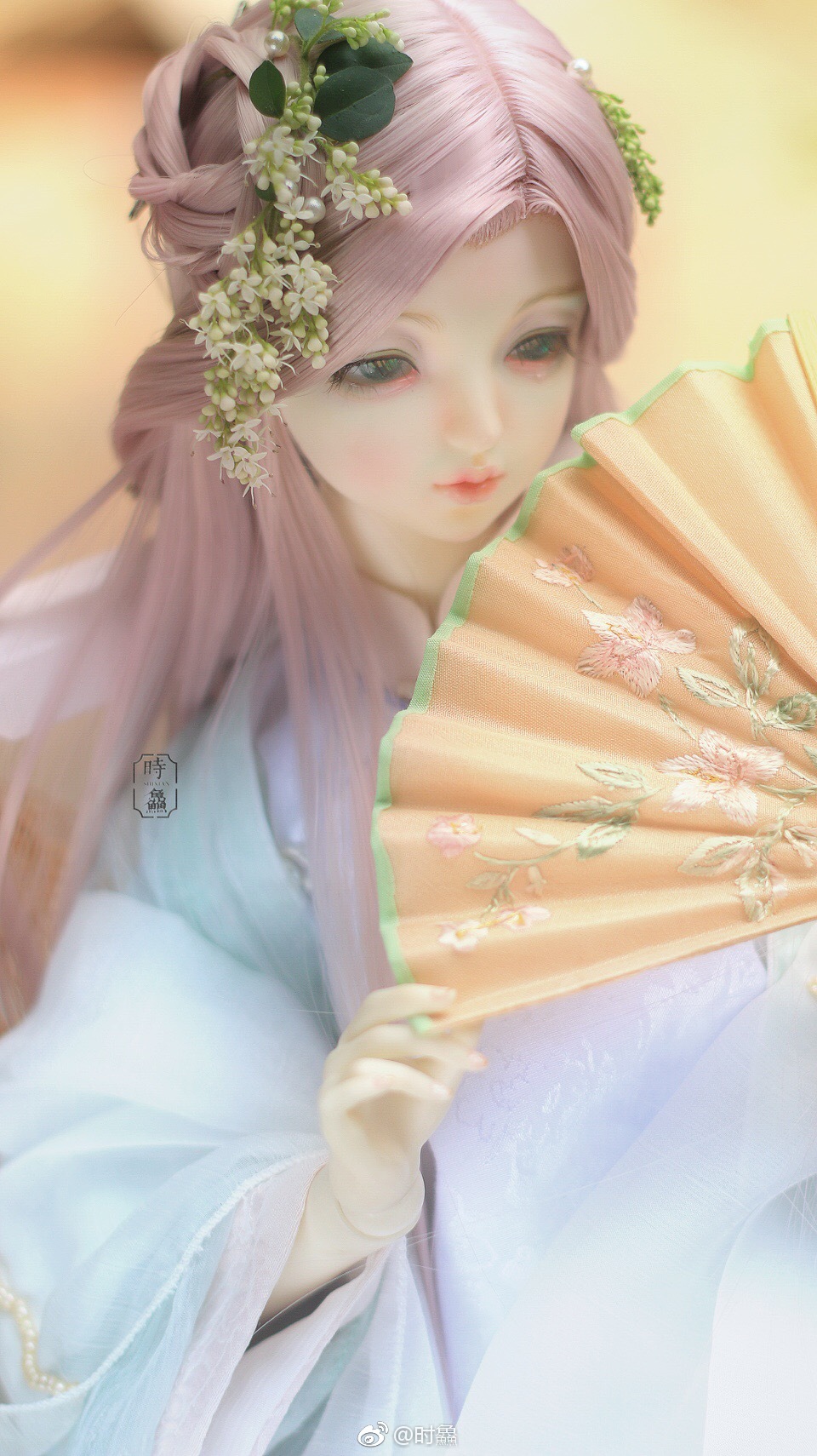 古风美人sd娃娃bjd玩具人偶壁纸萌物
