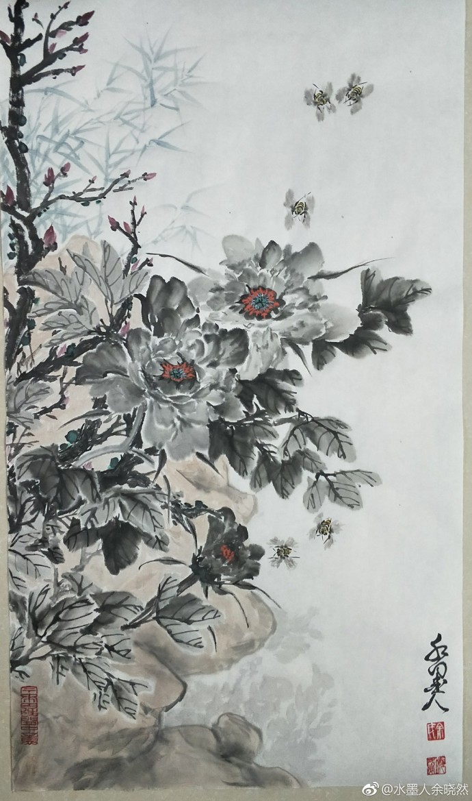 余晓然的画作